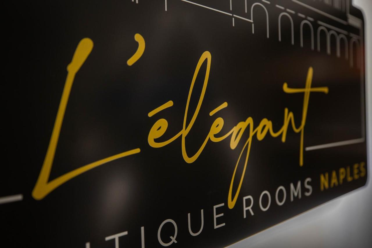L'Elegant Boutique Rooms เนเปิลส์ ภายนอก รูปภาพ